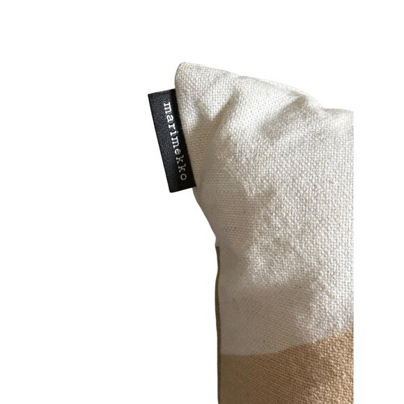 Marimekko Pillow Cover and Pillow 14.5"‎ X 23" Parrot Colorful Cotton Linen Zip - Picture 7 of 8